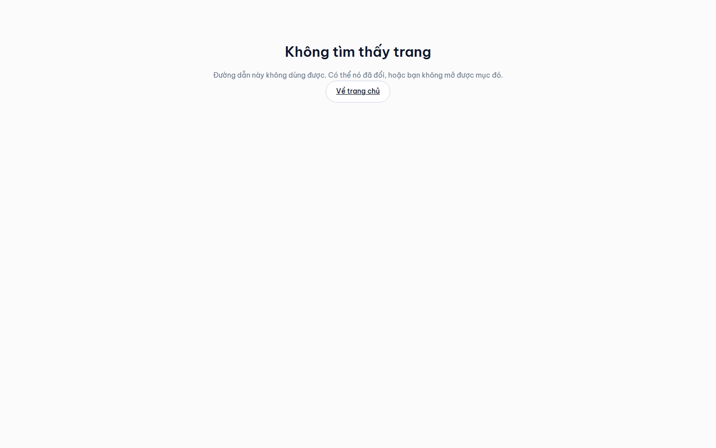 Màn Không tìm thấy trang